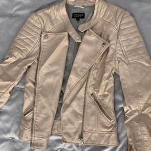 Topshop Leather Jacket size 0